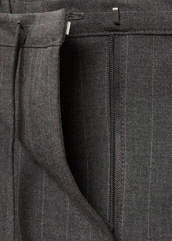 MANGO Regular Hose 'Fiocco' in Grau