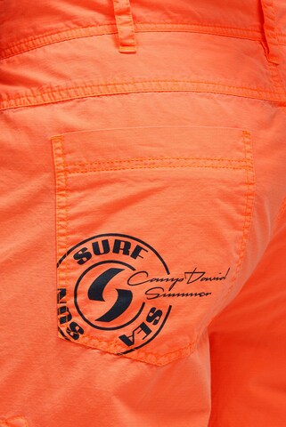 CAMP DAVID Regular Pants in Orange