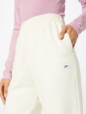 Reebok Tapered Trousers in White