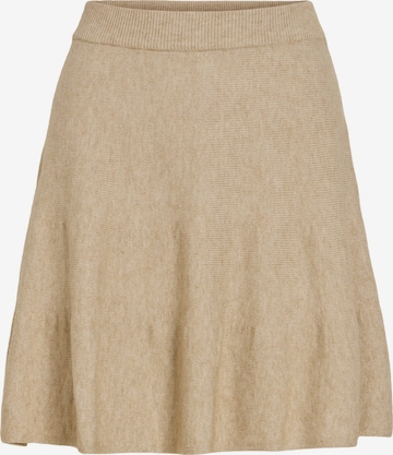 VILA Rok 'VIRil' in Beige: voorkant