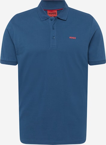 HUGO Тениска 'Donos' в синьо: отпред