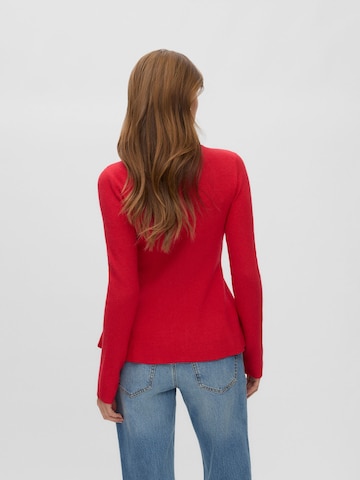 VERO MODA Knit cardigan 'AWJessica' in Red