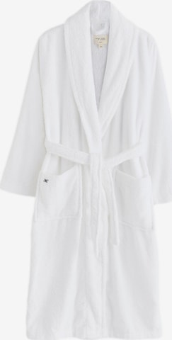 Peignoir long Next en blanc : devant
