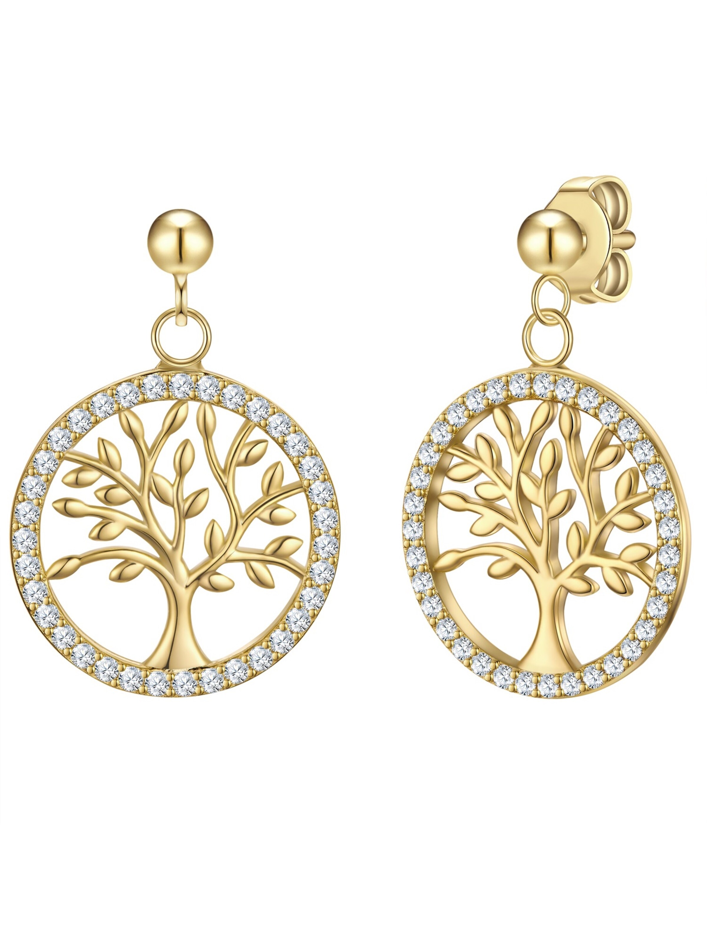 Rafaela Donata Ohrringe in Gold: Vorderseite