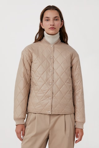Finn Flare Tussenjas 'Classic' in Beige: voorkant