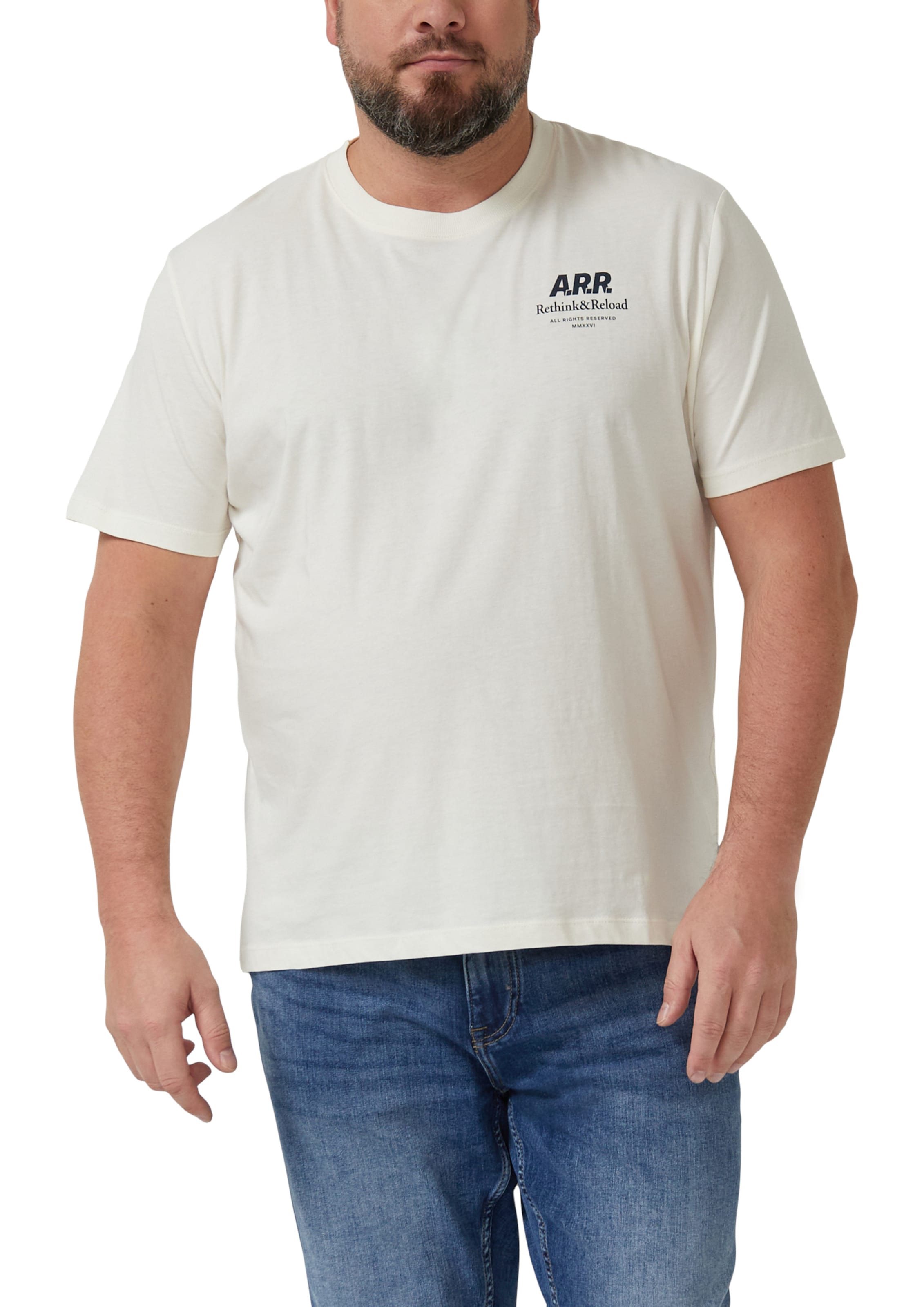 s.Oliver T-Shirt in Beige