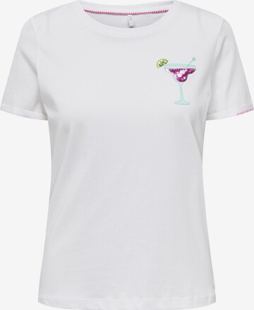 ONLY Shirt 'Kita' in White: front