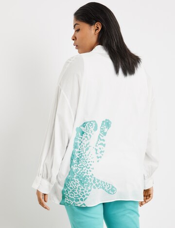 SAMOON - Blusa en blanco