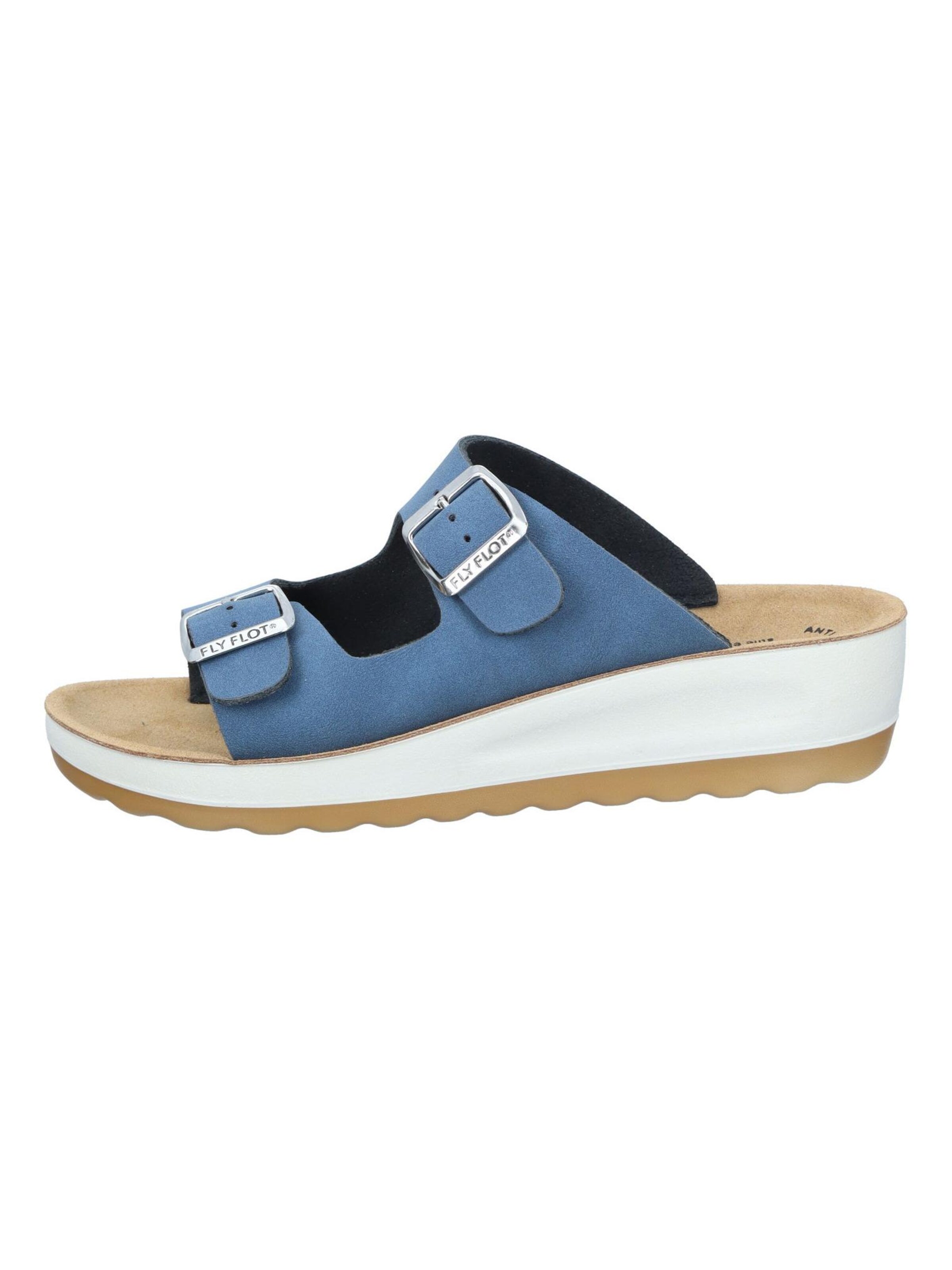 FLY FLOT Mules in Blue