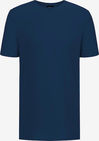 T-Shirt 'Relax Tuned' Mey en bleu : devant