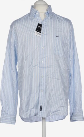 McGREGOR Button Up Shirt in L in Blue: front