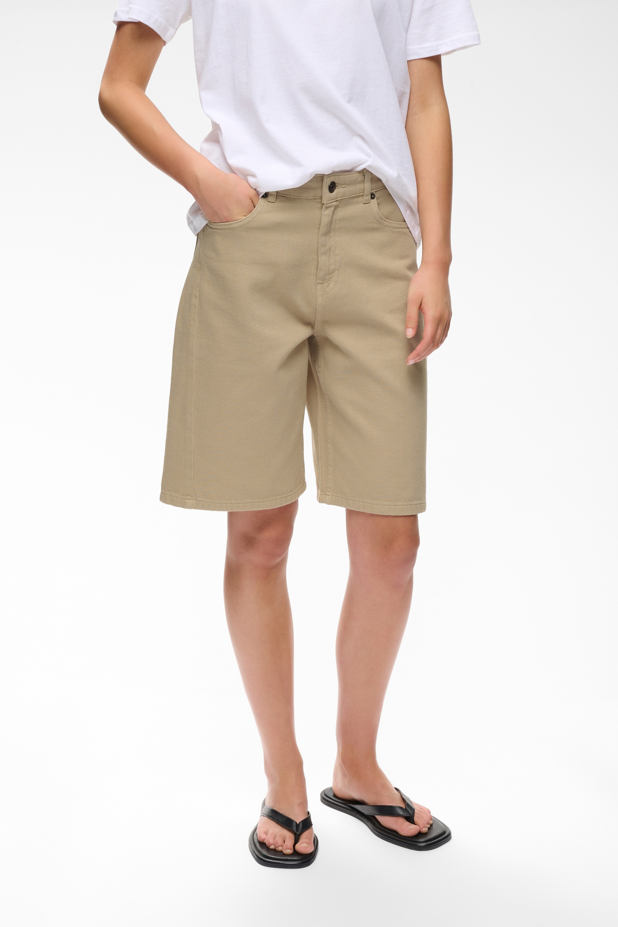InWear Loosefit Nadrág 'Balia' - bézs: elől