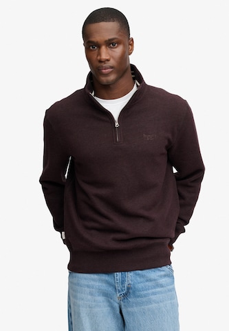 Sweat-shirt 'Essential Serif' Superdry & Co en rouge : devant
