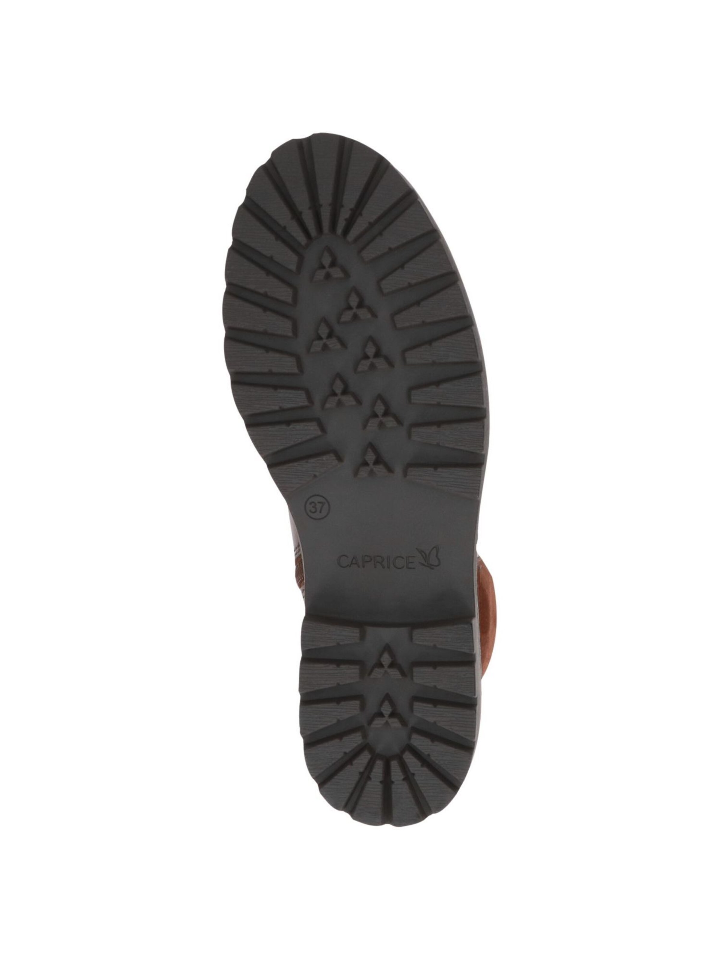 CAPRICE Lace-Up Ankle Boots in Brown