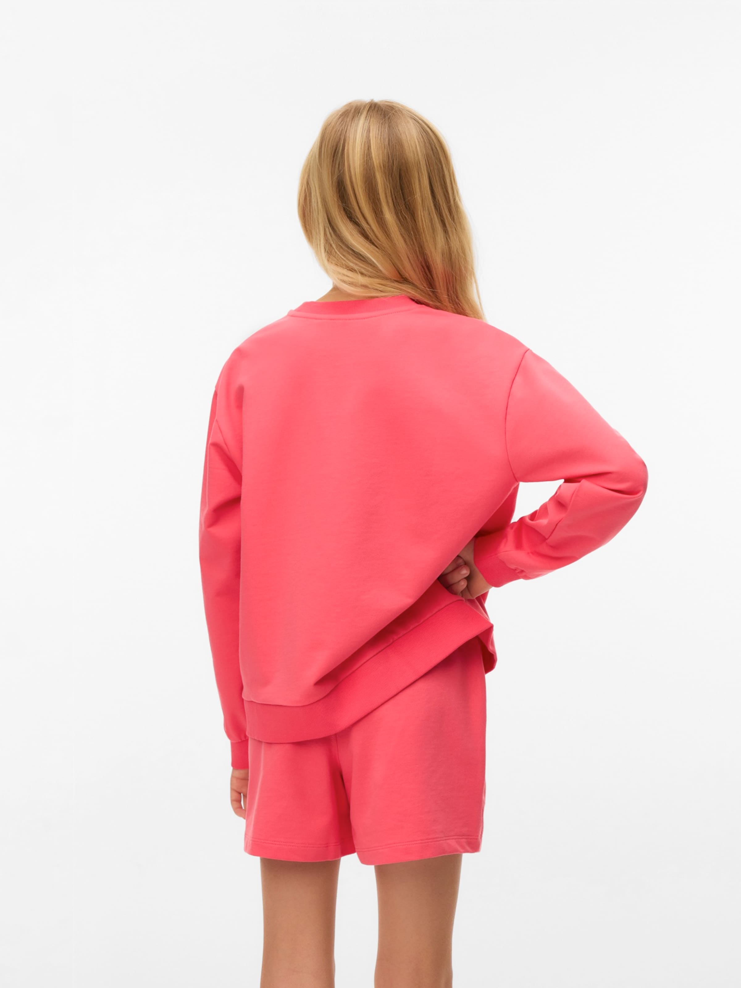 Vero Moda Girl Mikina 'VMLINE NINA' – oranžová