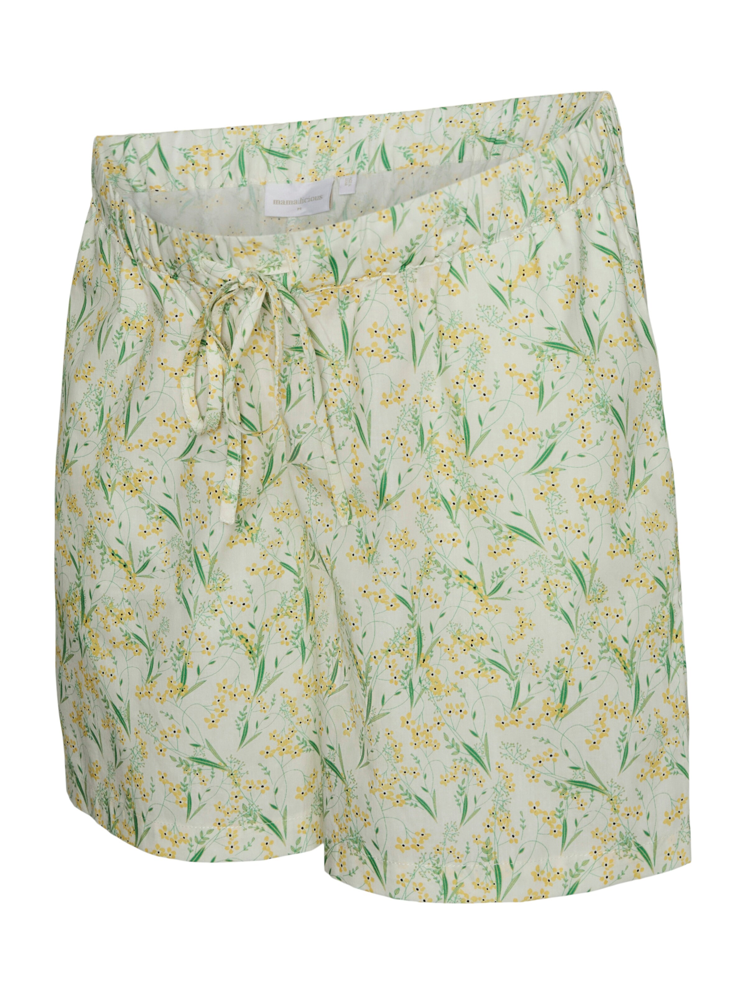 MAMALICIOUS - regular Pantalón 'MLMAJA' en blanco: frente