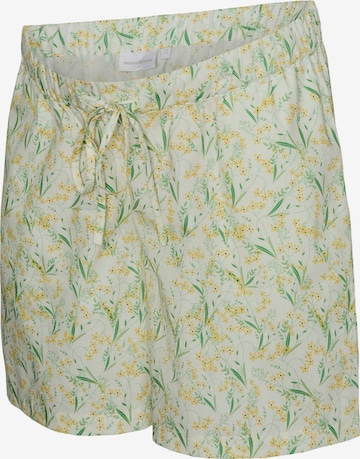 žalia MAMALICIOUS Standartinis Kelnės 'MLMAJA': priekis