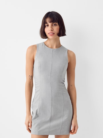 Bershka Dress in Grey: front