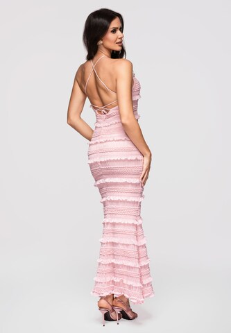 Robe de soirée Ombre en rose