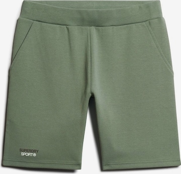 Superdry Pants 'Sport Tech' in Green: front