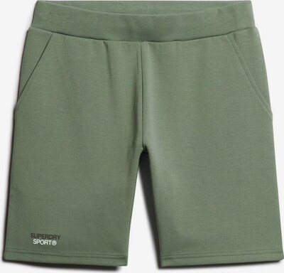 Superdry Pants 'Sport Tech' in Green / Orange, Item view