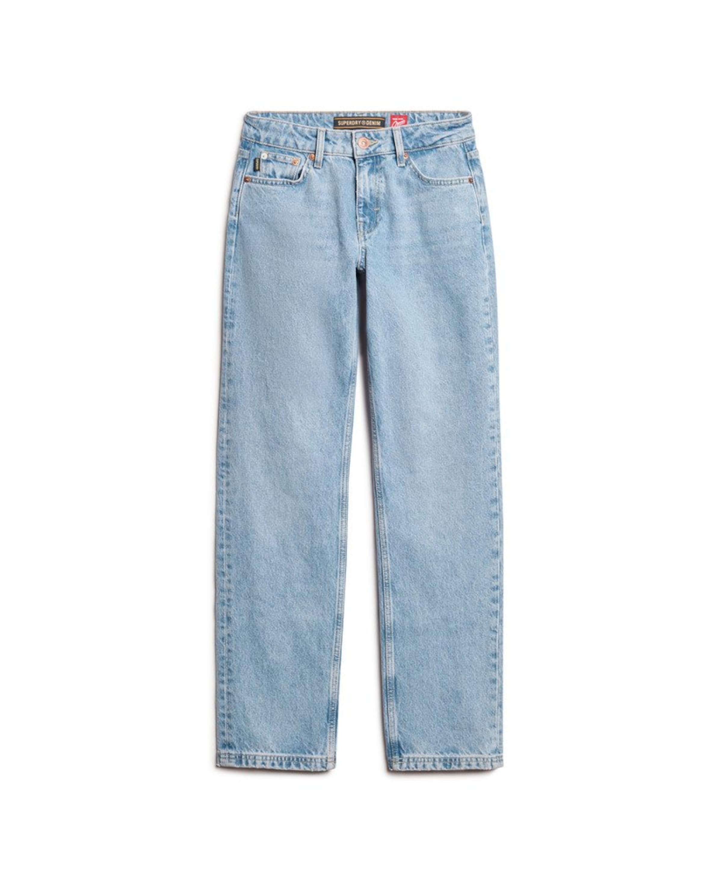 Superdry & Co Regular Jeans in Blauw: voorkant
