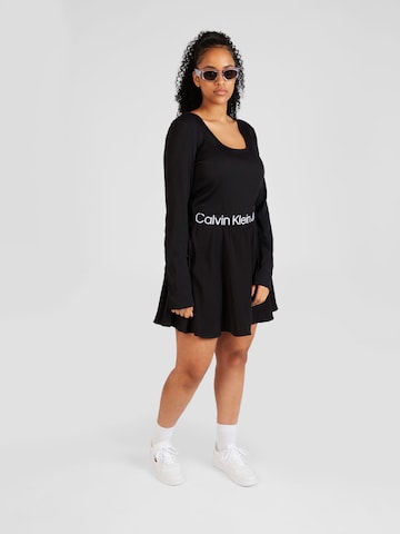 Calvin Klein Jeans Curve Dress in Black