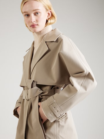 Calvin Klein Płaszcz przejściowy w kolorze beżowy