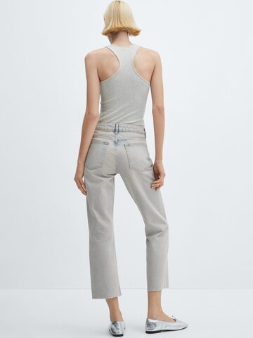 MANGO Regular Jeans 'BLANCA' in Blauw