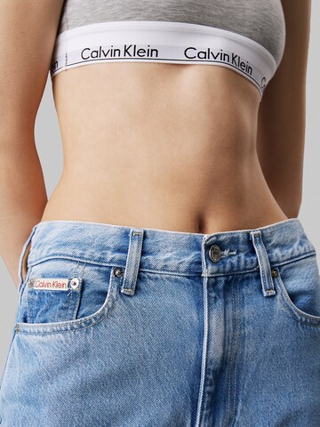 Wide Leg Jean Calvin Klein Jeans en bleu