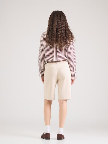 Loosefit Pantalon chino COMMA en beige
