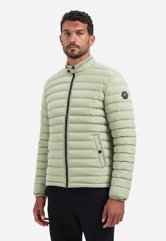 Veste mi-saison No Excess en vert : devant