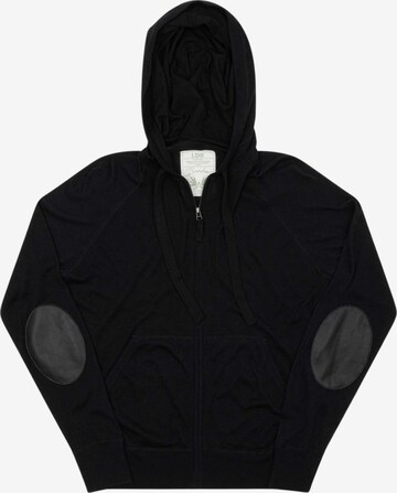 Sweat-shirt LDB en noir : devant