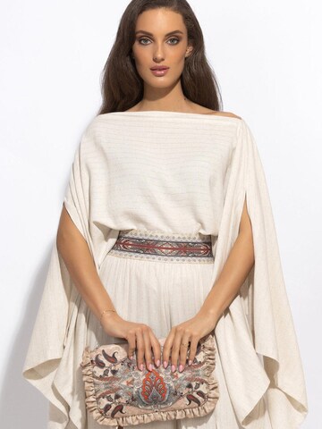 JIORO Tunic 'Essentials' in Beige