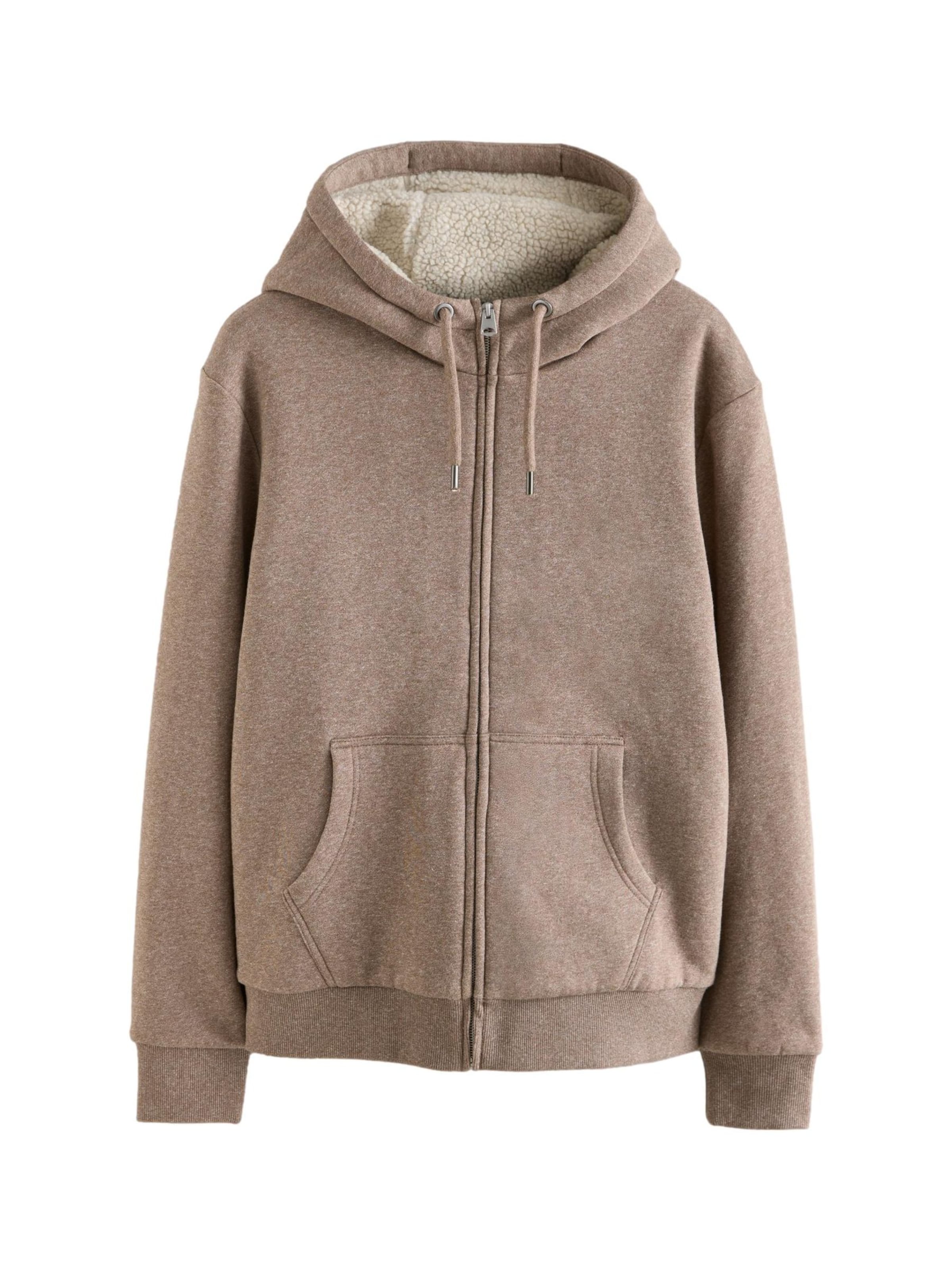 Veste de survêtement Next en beige : devant