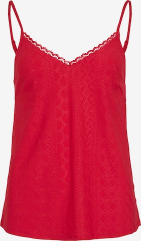 Top 'VIHauga' di VILA in rosso: frontale