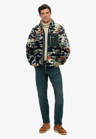 Veste en polaire Superdry en bleu