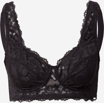 Balconcino Reggiseno 'AINA' di Dorina in nero: frontale