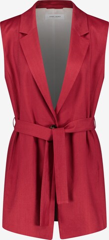GERRY WEBER Suit Vest in Red: front