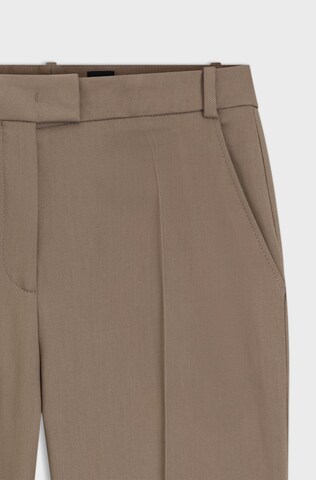 BOSS Flared Hose 'Gabardine ' in Braun