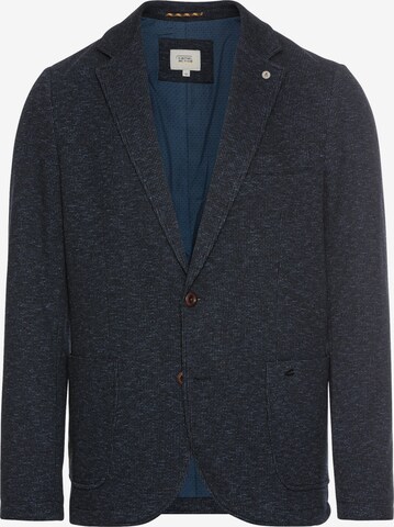 CAMEL ACTIVE 2-Knopf Sakko in melierter Optik in Blau: Vorderseite