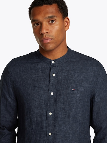 TOMMY HILFIGER Regular Fit Hemd in Blau
