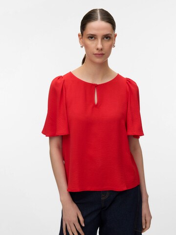 Chemisier 'VMAlva' VERO MODA en rouge : devant