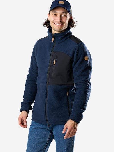 SWEDEMOUNT Veste en polaire 'Nordkap' en XXL en bleu marine, Vue avec produit