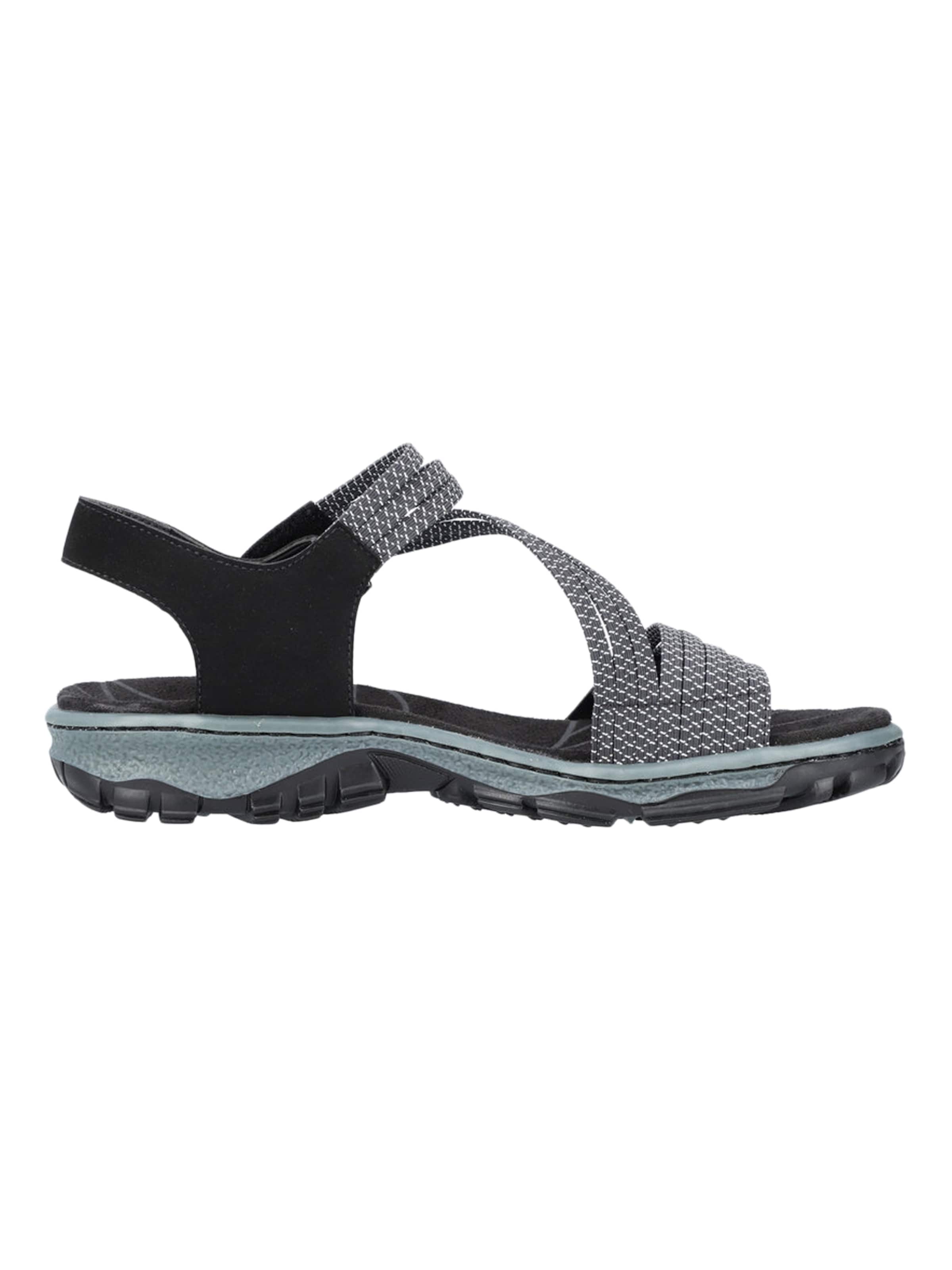 Rieker Sandal in Black