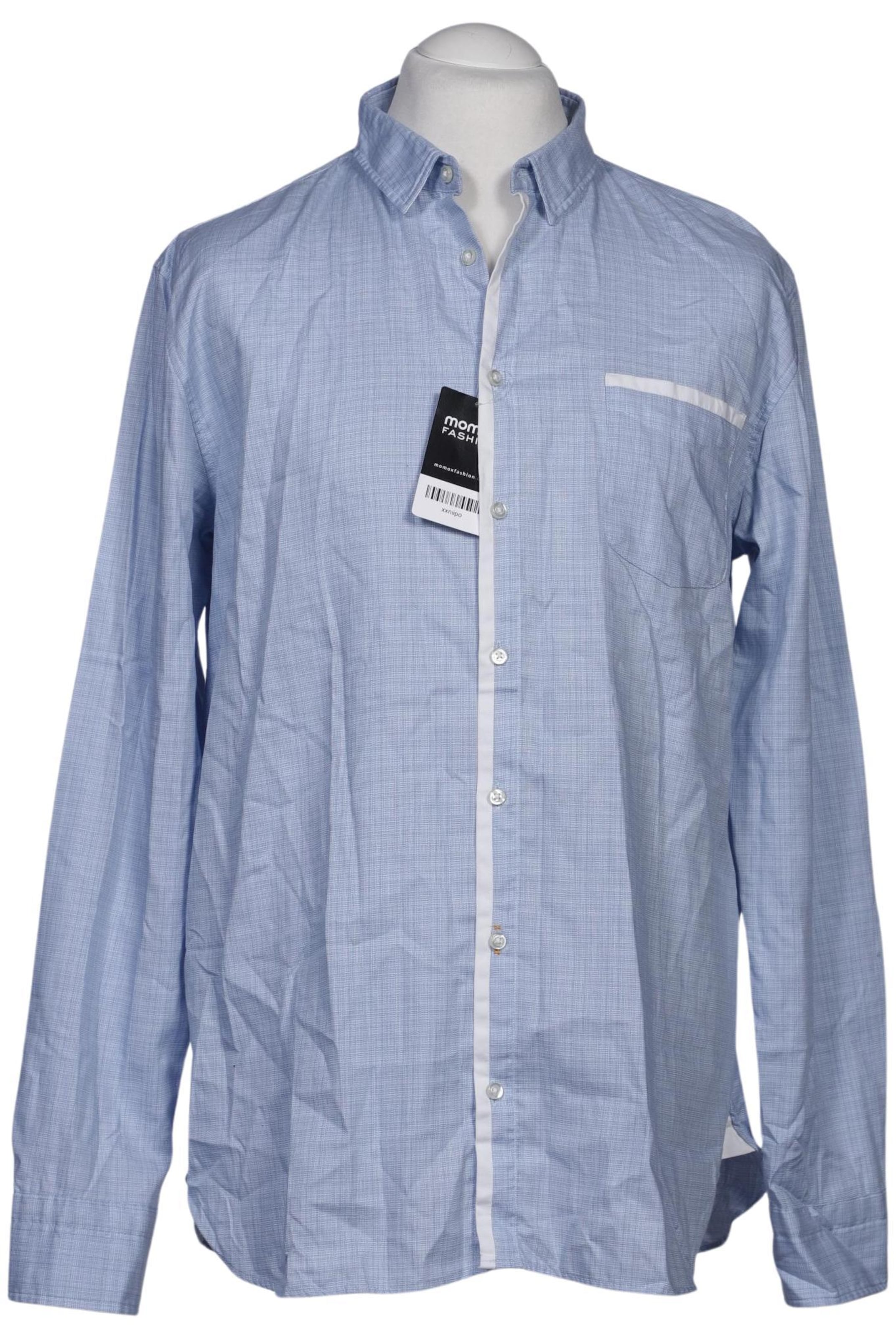 BOSS Hemd XL in Blau: Vorderseite