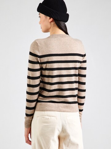 VILA Sweater 'VIKERRY' in Beige