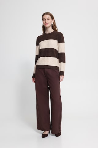 ICHI Pullover in Schwarz