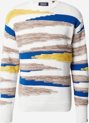 SCOTCH & SODA Pullover i hvid: forside