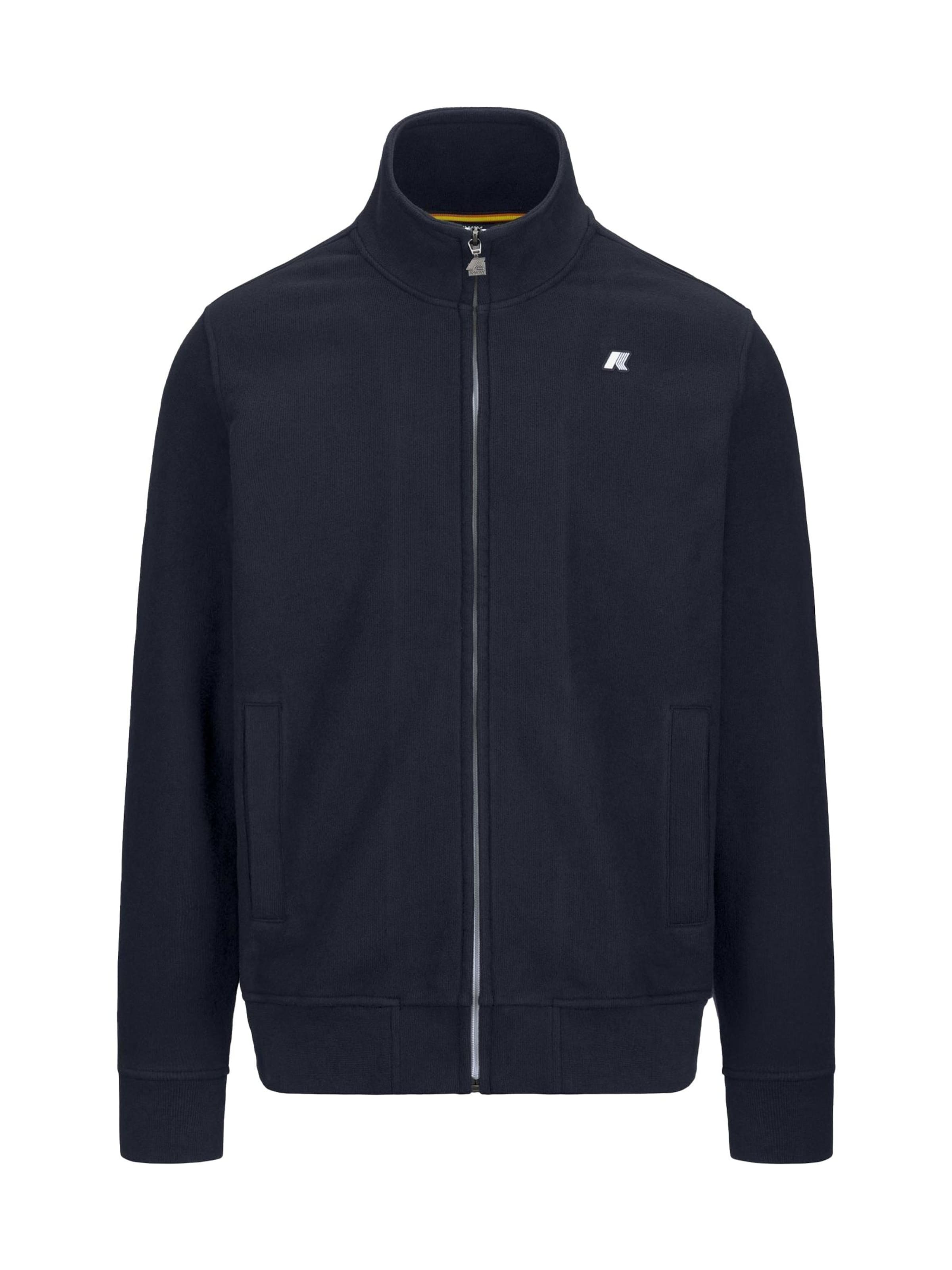 K-Way Sweat-shirt 'FINN HEAVY FLEECE FELPA FELPA' en bleu foncé, Vue avec produit